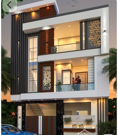 280 sq yards "On Booking" super luxury portion on 1st floor