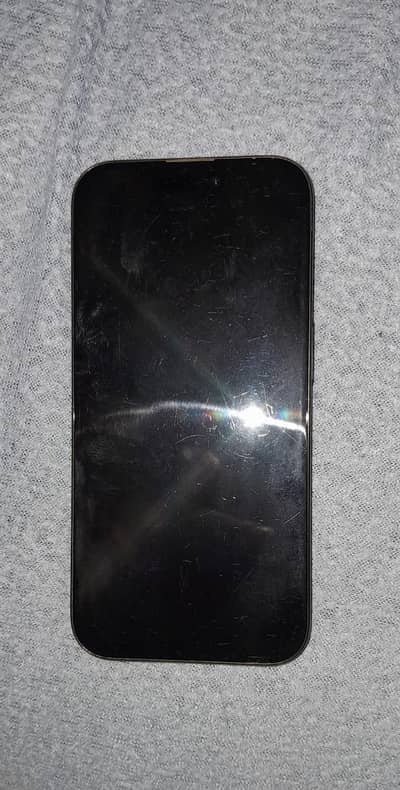 Apple iPhone 15 Pro JV Battery Health 85% Blue titanium origin.