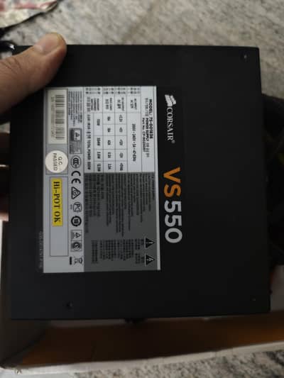 Corsair VS550 Power Supplu PSU