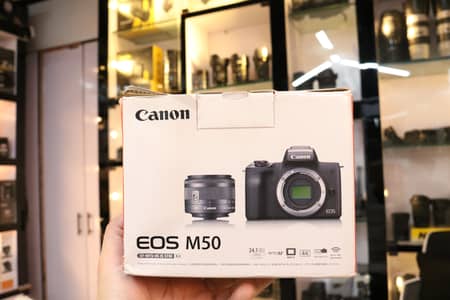 Canon M50+15-45mm Lens