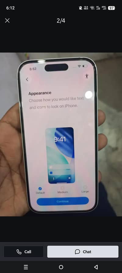 iphone 16 jv white colour 256gb 1 +92 301 6268276