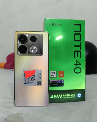 Infinix note 40    10/10 condition