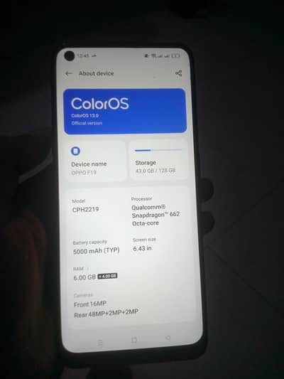 Oppo F19 6/128