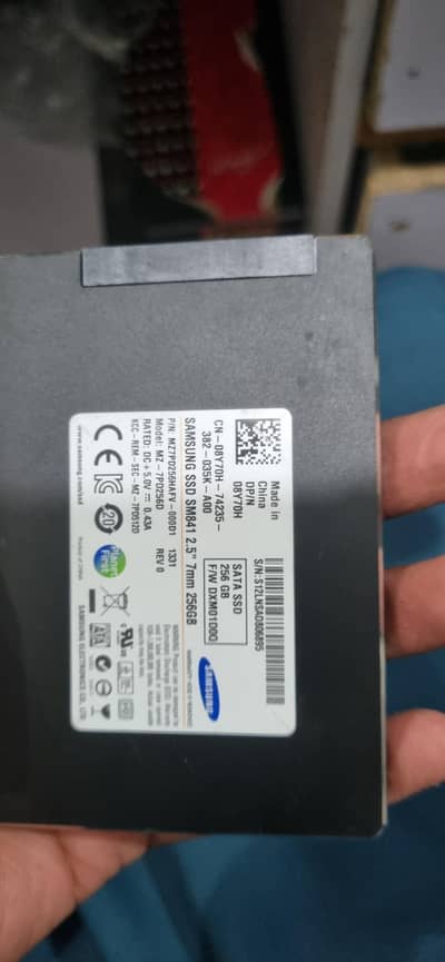 Samsung SSD 256GB