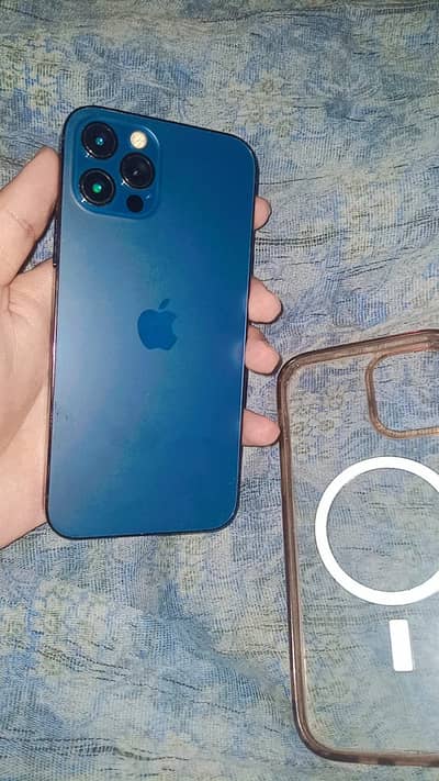 Apple iPhone 12 Pro (Pacific Blue) for sale.
