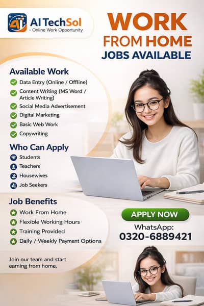 Data Entry Job / Typing Job / Assignment Job / Online Job home