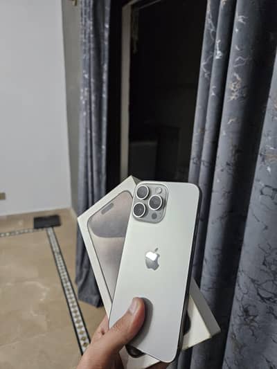 Iphone 15 pro max 256GB HK PTA Approved with Box