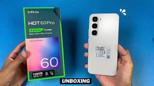 Infinix Hot 60 Pro 8+8GB 128GB (Exchange Possible)
