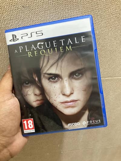Plague tale Requiem PS5 disk