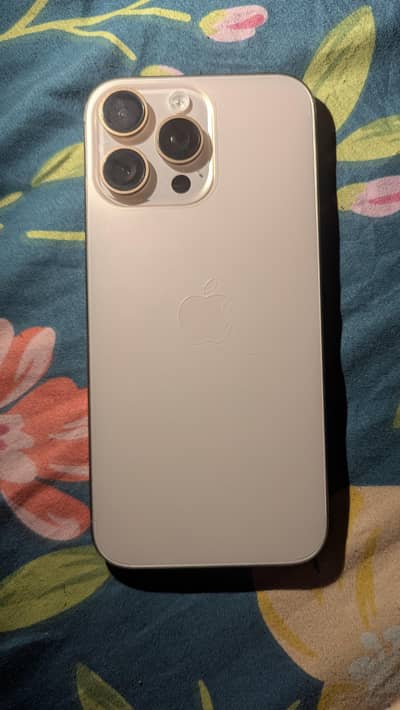 16 Pro Max - 256GB - JV - 90% BH - Desert Titanium