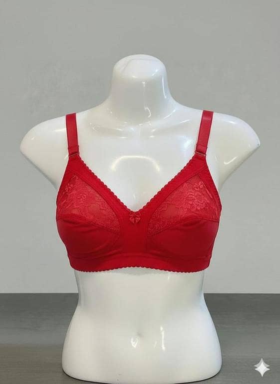 Galaxy Capri Premium Soft Jersey Cotton Full Coverage Bra - Non-Padded & Non-Wired