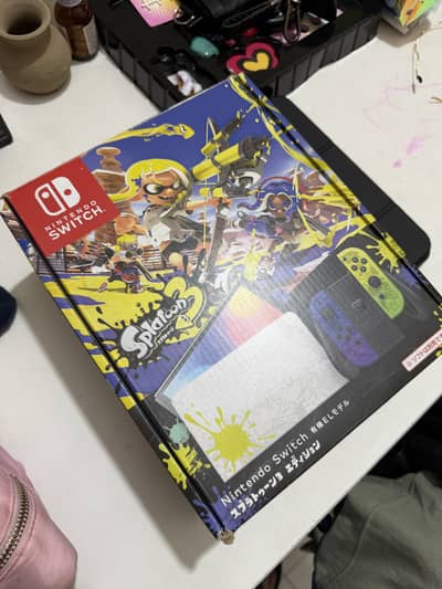 Nintendo Switch Oled Splatoon 3 Edition