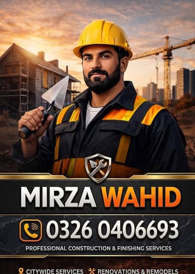 construction & furniture service available to all over Pakistan