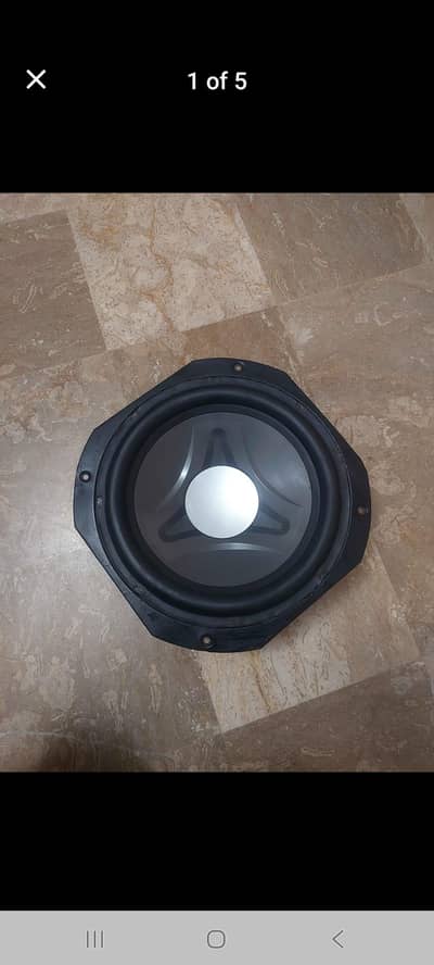 powerful subwoofer for cars and audio systems