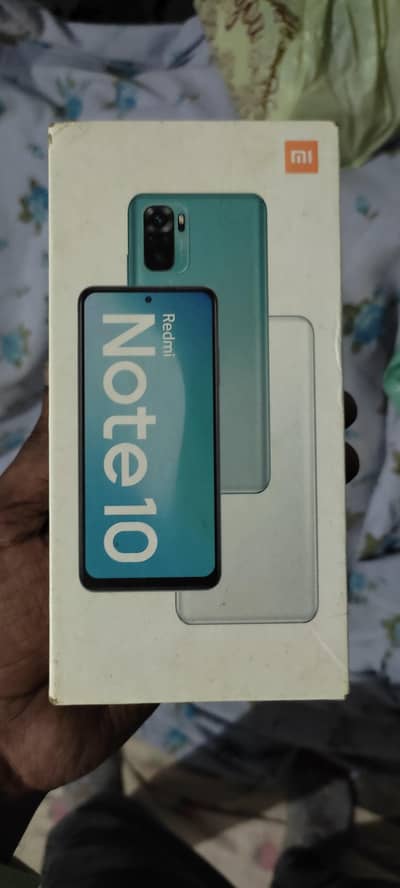 redmi note 10 seald mobile with box no charger all ok mobile no fault