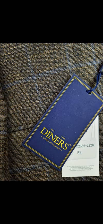 DINERS original brown blazer for sell