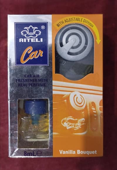 Car Air Freshener with Real Perfume (Lifetime)