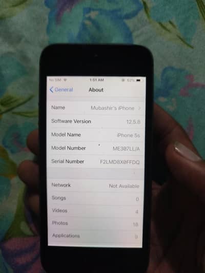 iPhone 5s Pta Approved 16 Gb Original Panel