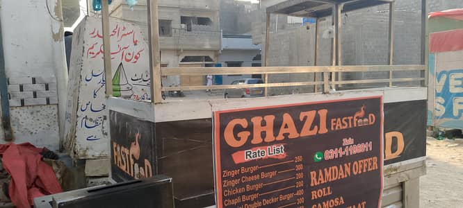 fast food anda burger Faris shawarma roll completed saman for sale