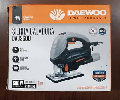 DAEWOO JIG SAW 600W with 3 blades
