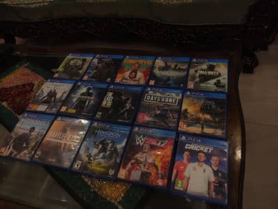 PS4 games collection