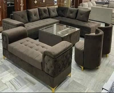 L Shape Sofa / Sofas Set / 5 Seater Sofa / 6 Seater Sofa / Corner Sofa