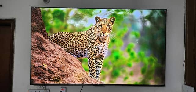 TCL T6C QLED only 1 day used too big size