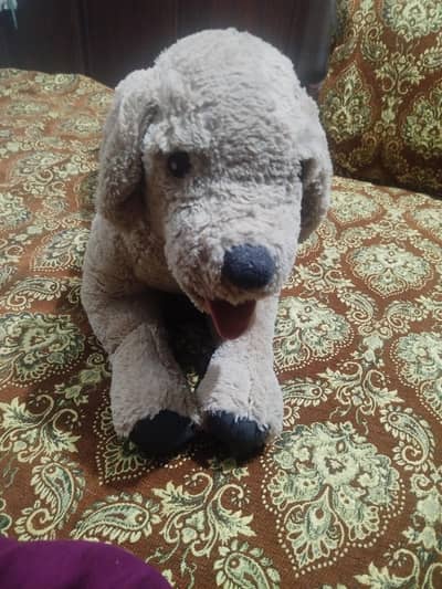 stuffed dog