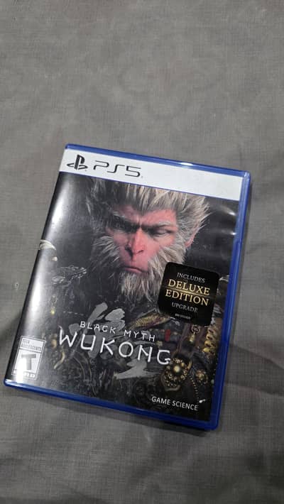 black myth wukong  ps5 disk