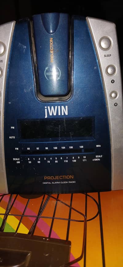 jwin alarm projection fm