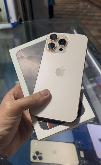 16 pro max desert colour 256/Gb factory unlock