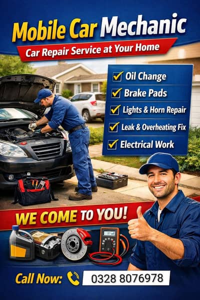 Mobile Car Mechanic – Car Repair Service at Your Home