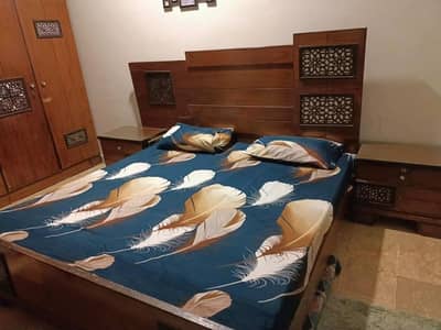 Bedroom wooden set