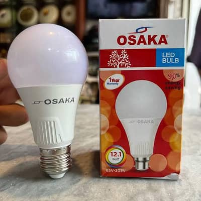 Osaka 12.1 Watt  Warm&day light Bulb Available in E27/B22