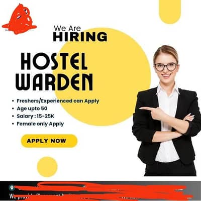 Wardon, Girls Hostel Female Warden