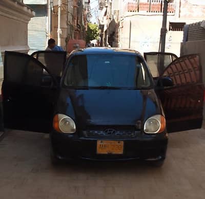 Hyundai Santro 2006 cnvrt exectve beter thn coure/mehran/alto/cultus.