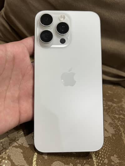 Iphone 15 pro max (white Titanium)