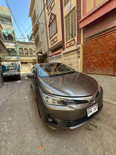 Toyota corolla GLI 1.3  2018 Model