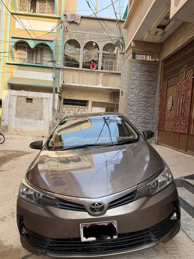 Toyota corolla GLI 1.3  2018 Model