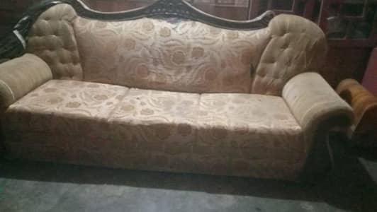 sofa set 3 and 2 seater available urgent sale due to need money