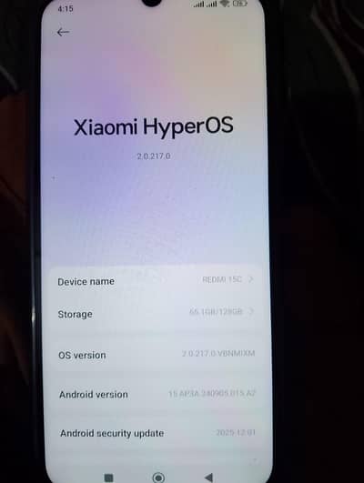 REDMI 15C