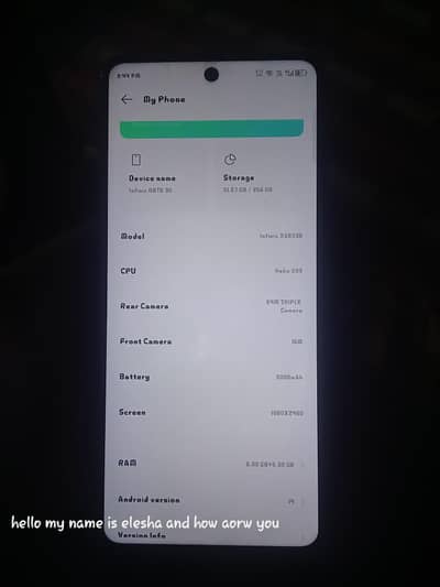 Infinix note 30 sale and exchange