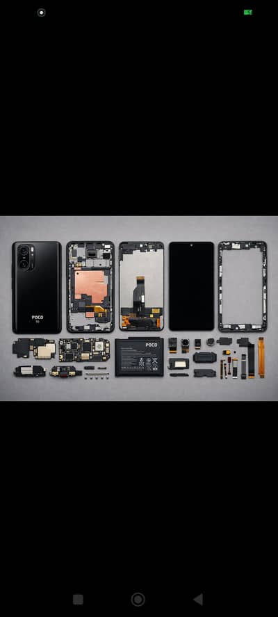 POCO F3 ORIGINAL PARTS| MOTHERBOARD| PANNEL | CAMERA|BATTERY|BACK GLAS