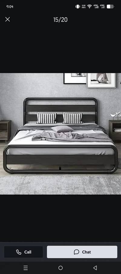 bed/iron bed/furniture/double bed