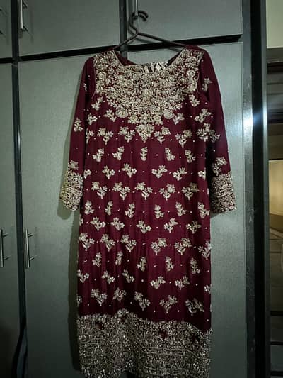 barat dress long shirt with sharara