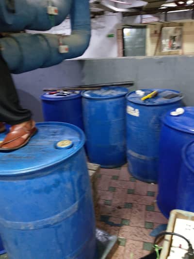 Plastic used drums 200 L