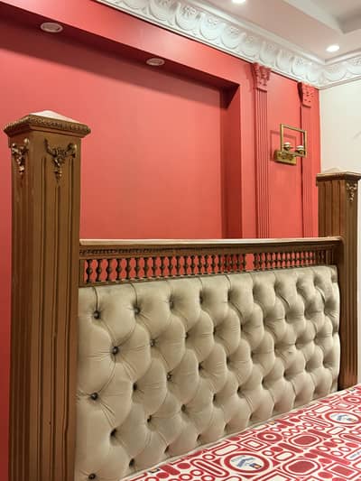 bed plus side tables