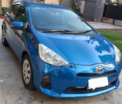 1st Owner Toyota Aqua used by Army Officer