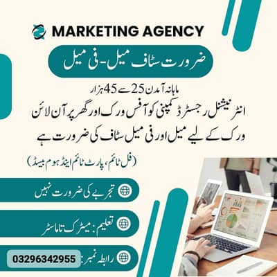 part time, full time home based online job