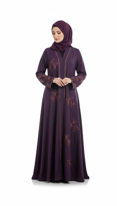 Zainab Abaya – Premium Quality | 8 Colors Available | Factory Price